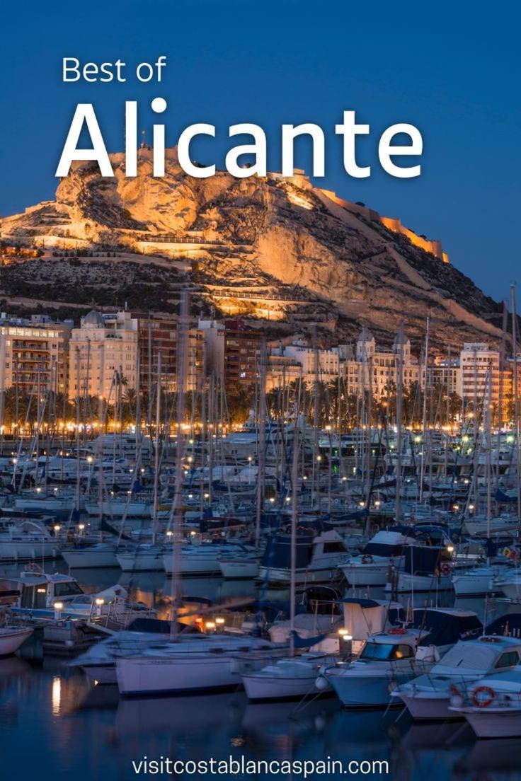 Amplio Apartamento Centro De Alicante Exterior foto
