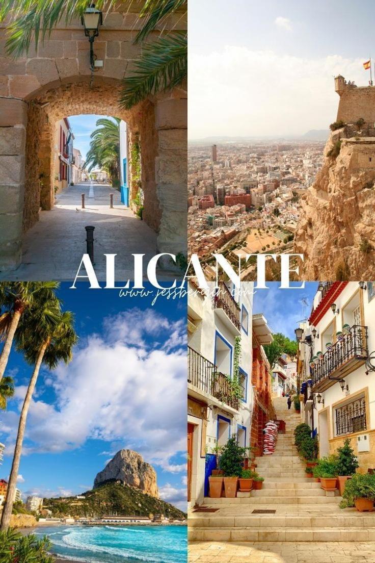 Amplio Apartamento Centro De Alicante Exterior foto